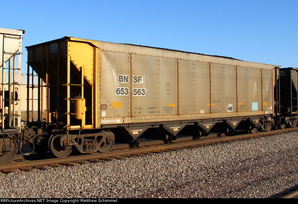 Odd Ball BNSF Coal Hopper